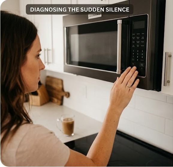 kitchenaid microwave not working