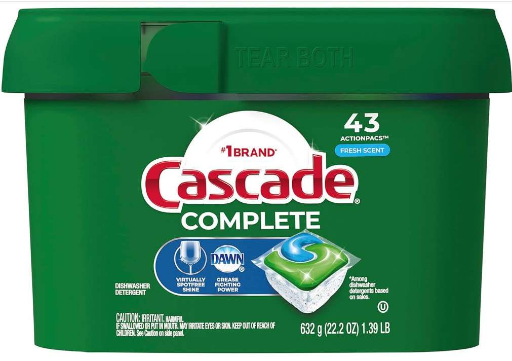 Finish Vs CasCade Dishwasher