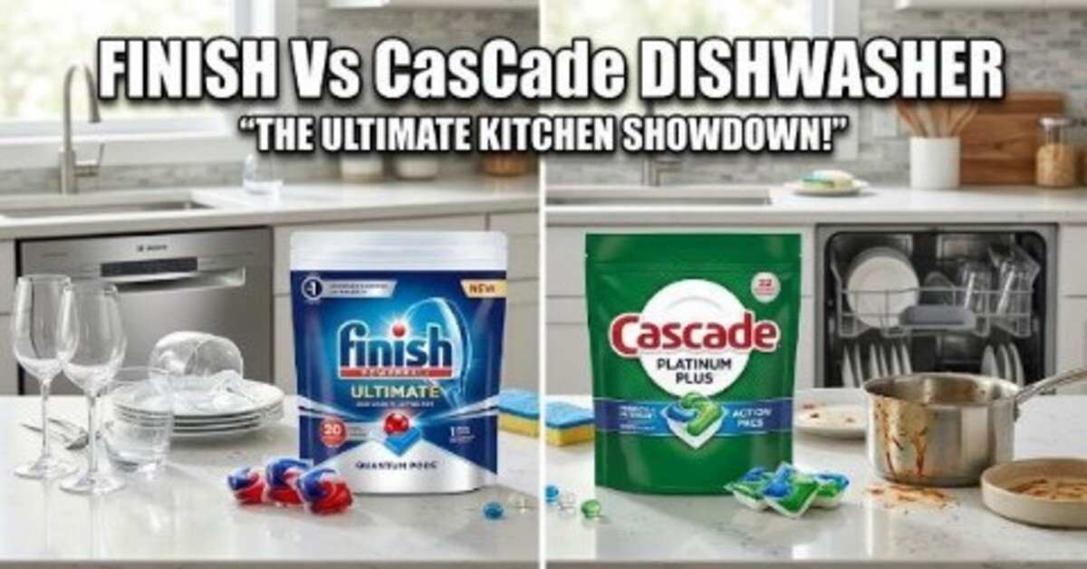 Finish Vs CasCade Dishwasher