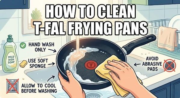 How To Clean T Fal Frying Pans