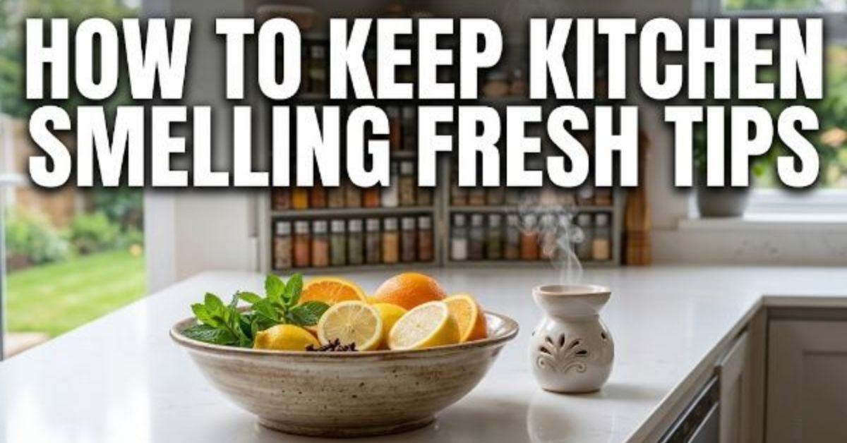 How to Keep Kitchen Smelling Fresh Tips