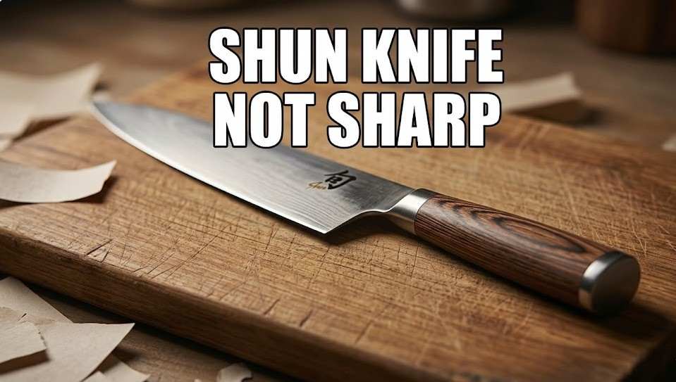 Shun Knife Not Sharp