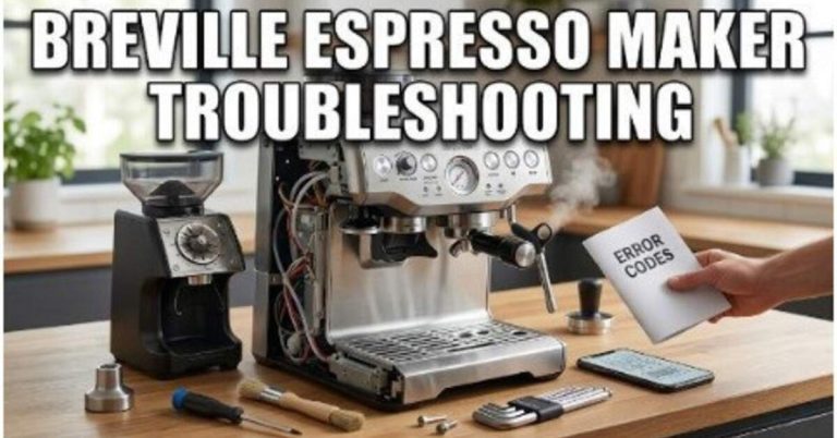 breville espresso maker troubleshooting