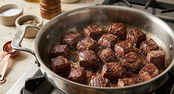 how long to cook beef tips in crock pot​ 