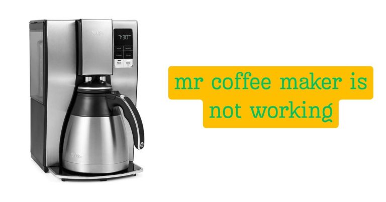 Mr Coffee Maker Is Not Working: My Panic Fix