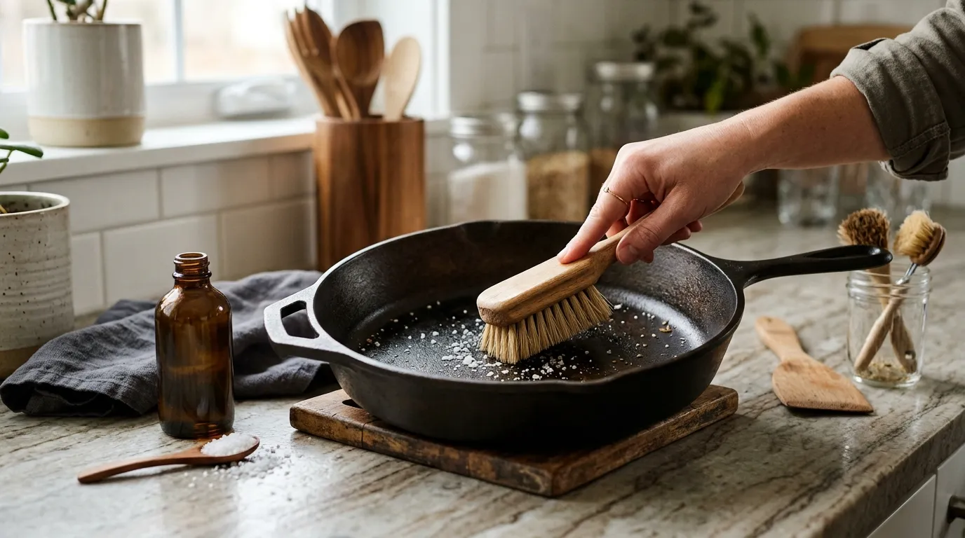 Rust Removal and Cast Iron Reseasoning