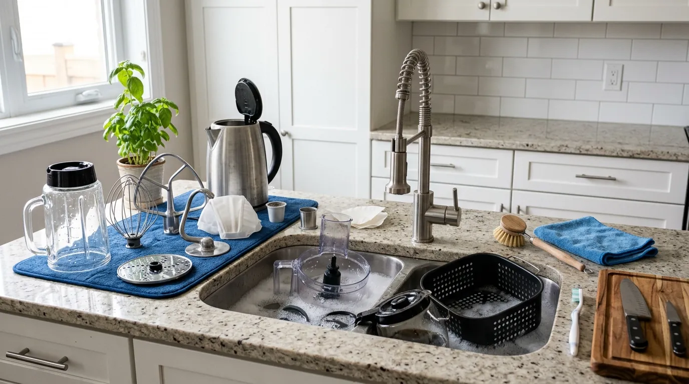 How To Clean Kitchen Gadgets