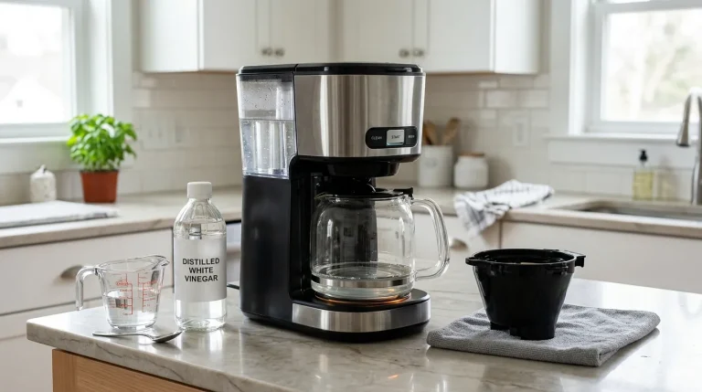 How To Clean Coffee Maker With Vinegar