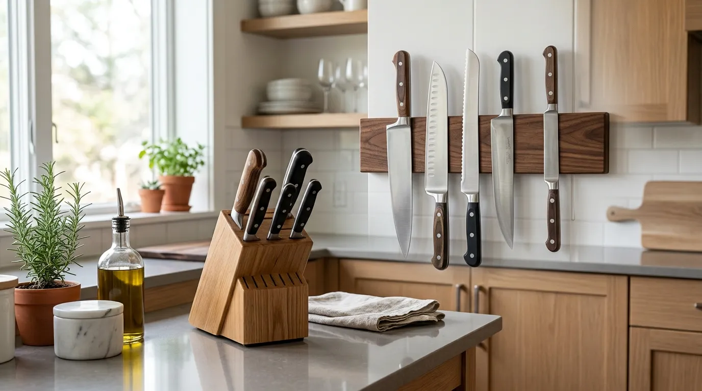 How To Store Kitchen Knives Safely