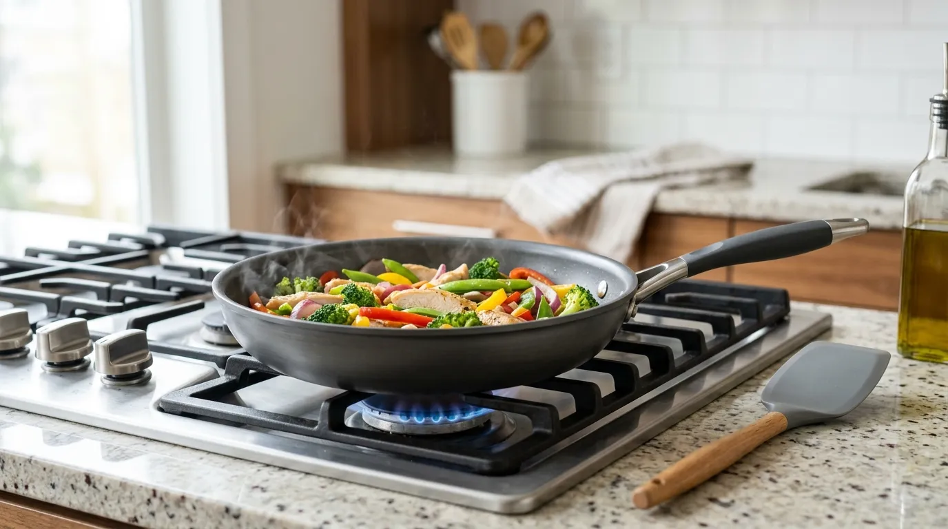 Gentle Cleaning and Storage for Non-Stick Pans