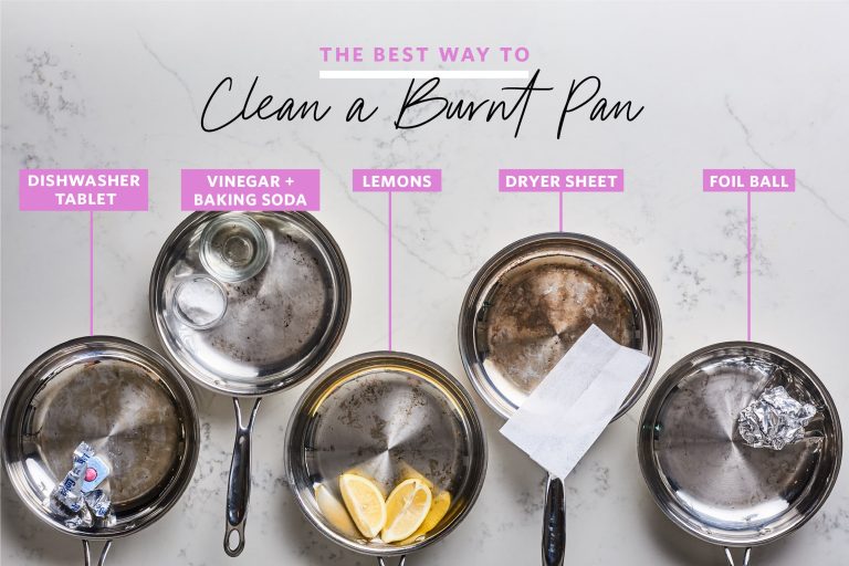 How To Clean Burnt Pots