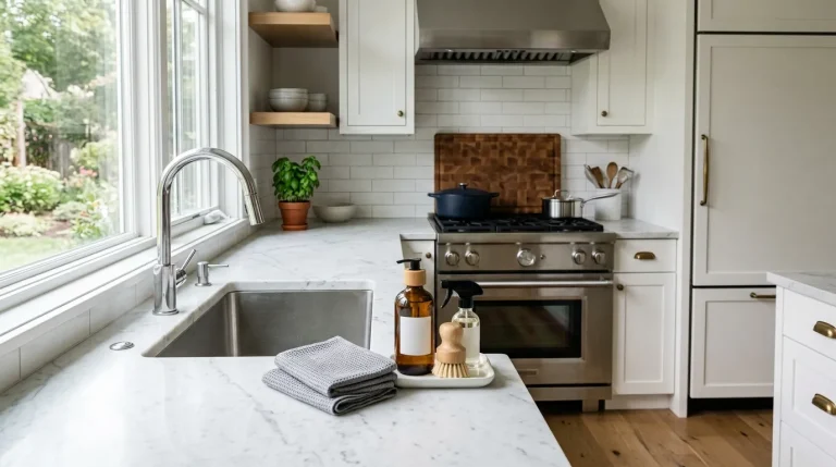 Daily Kitchen Cleaning Checklist