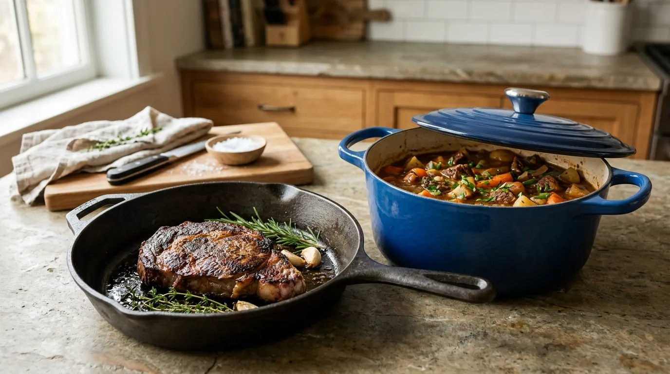 Choosing Cast Iron Size and Shape for Your Stove