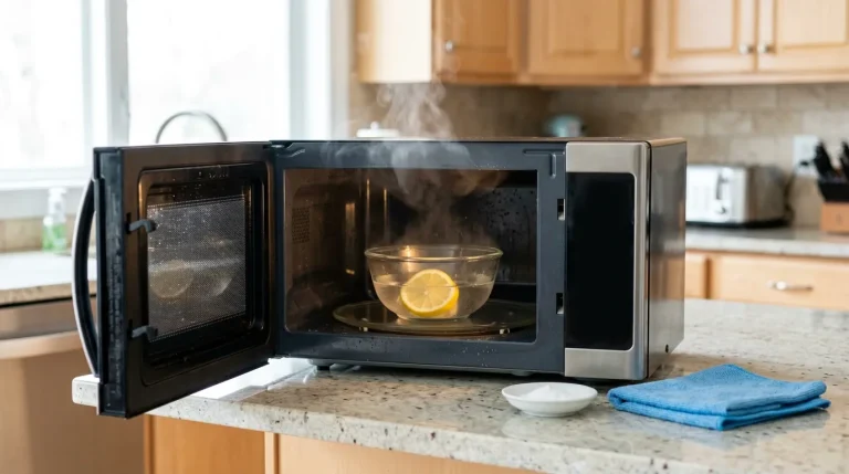 Microwave Smell Fix