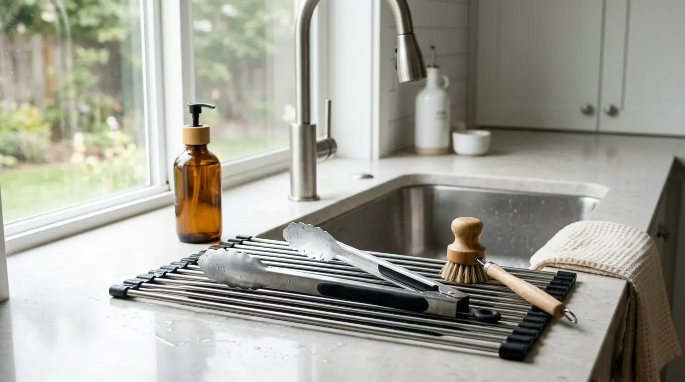 Clean Kitchen Tongs