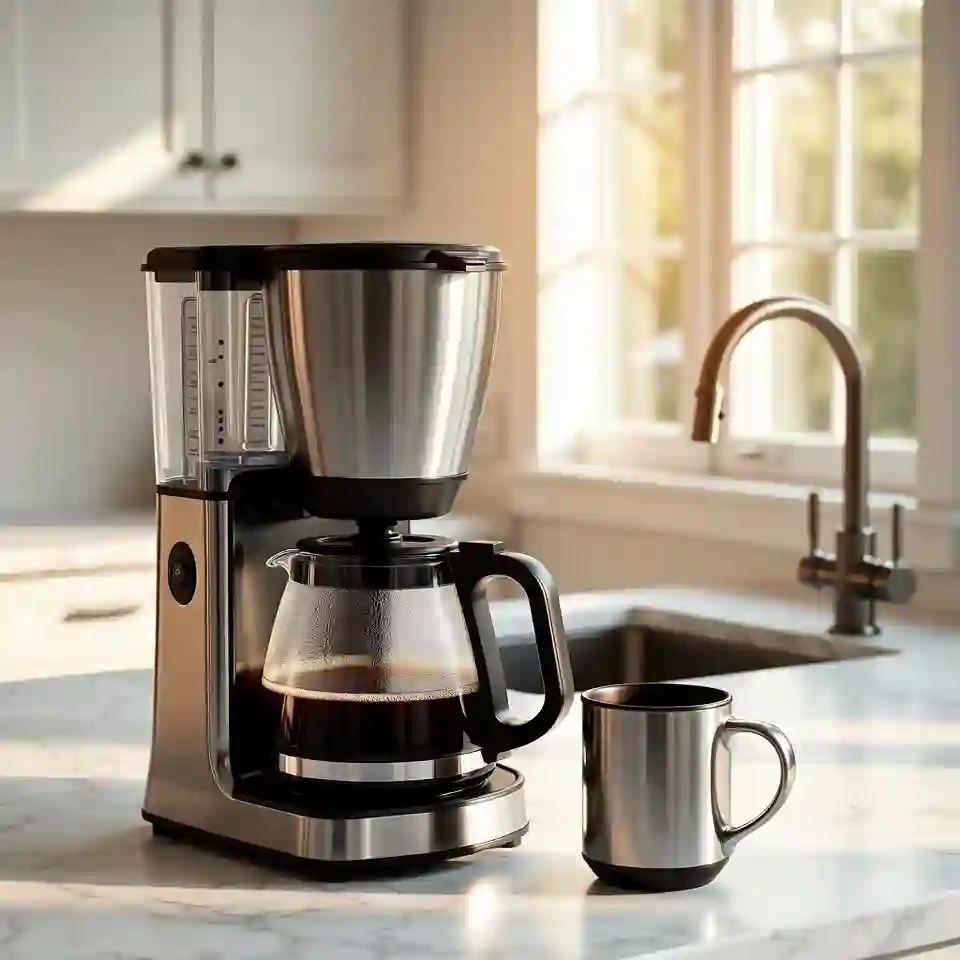 Premium drip coffee maker for brewing fresh coffee at home