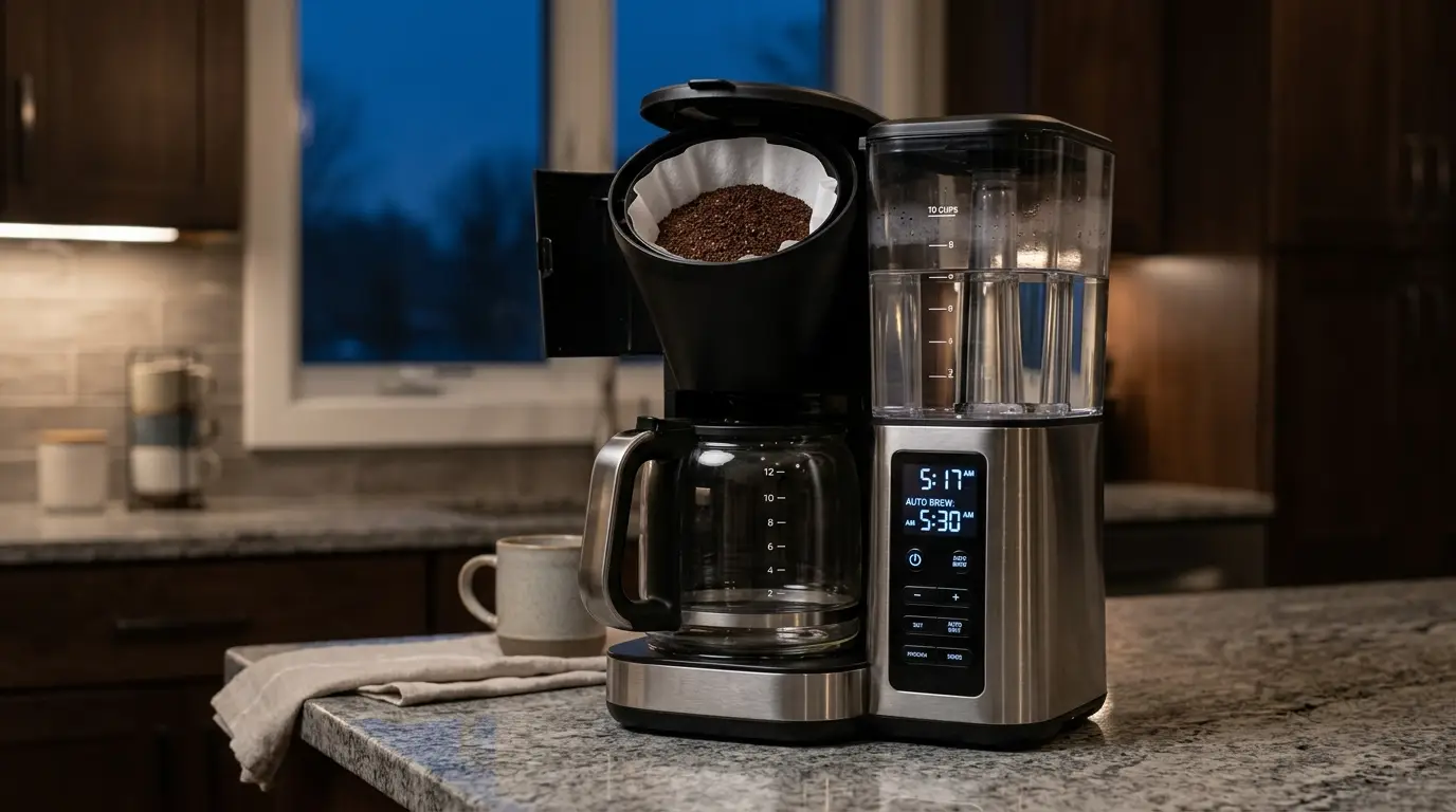 Coffee Maker Timer Use