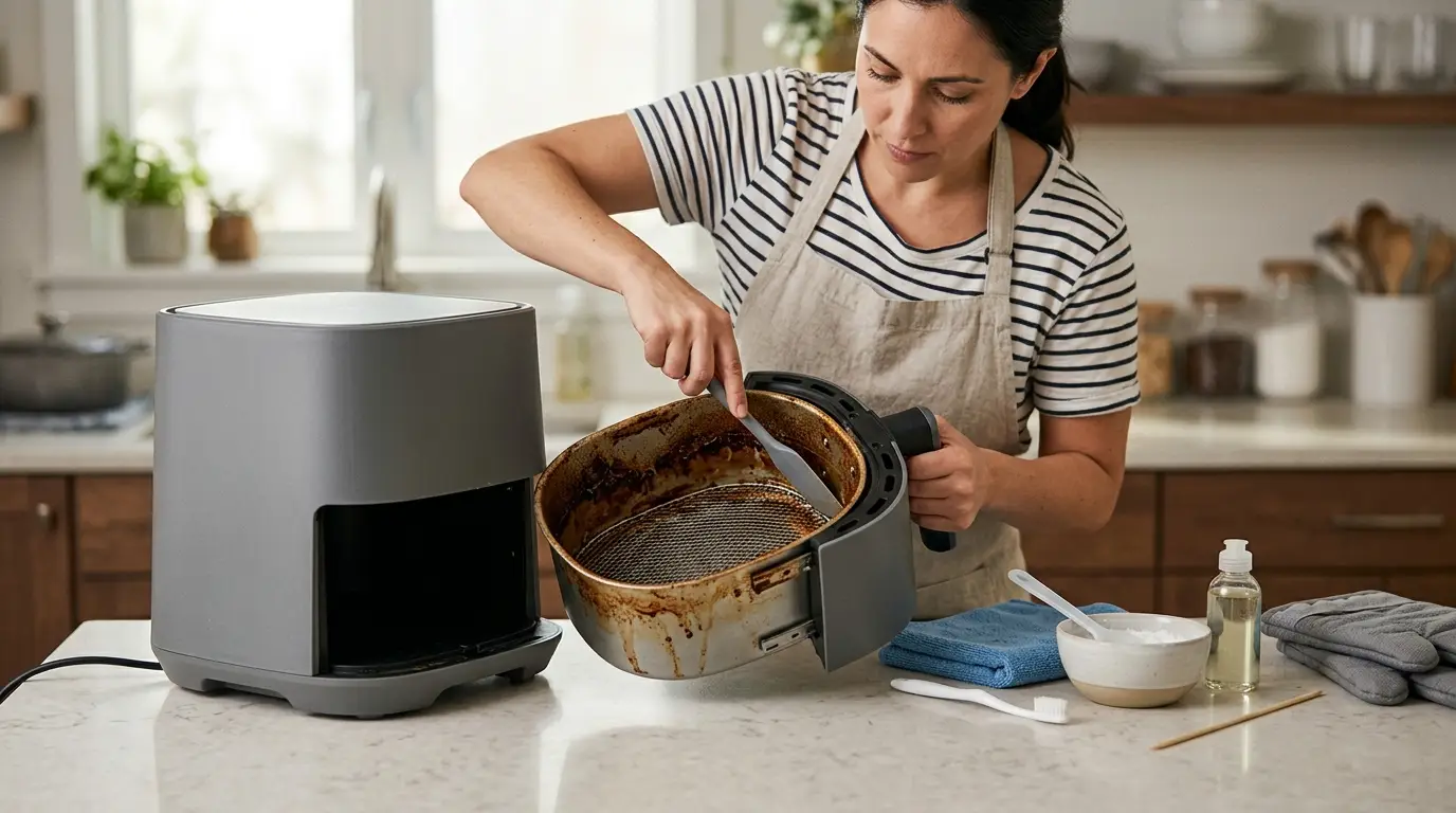How To Fix Air Fryer Basket Stuck