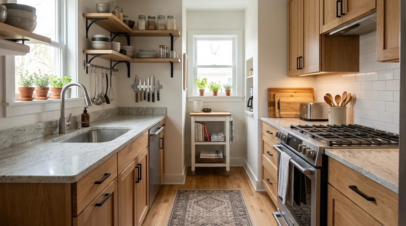 Small Kitchen Space Optimization Tips for a More Organized Kitchen
