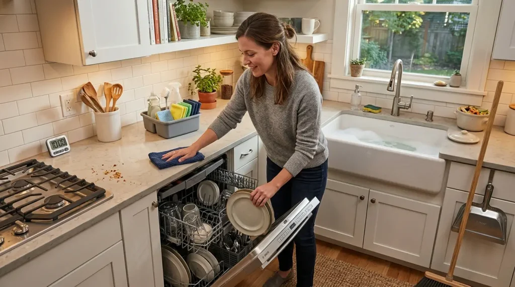 How To Clean Kitchen Daily Routine