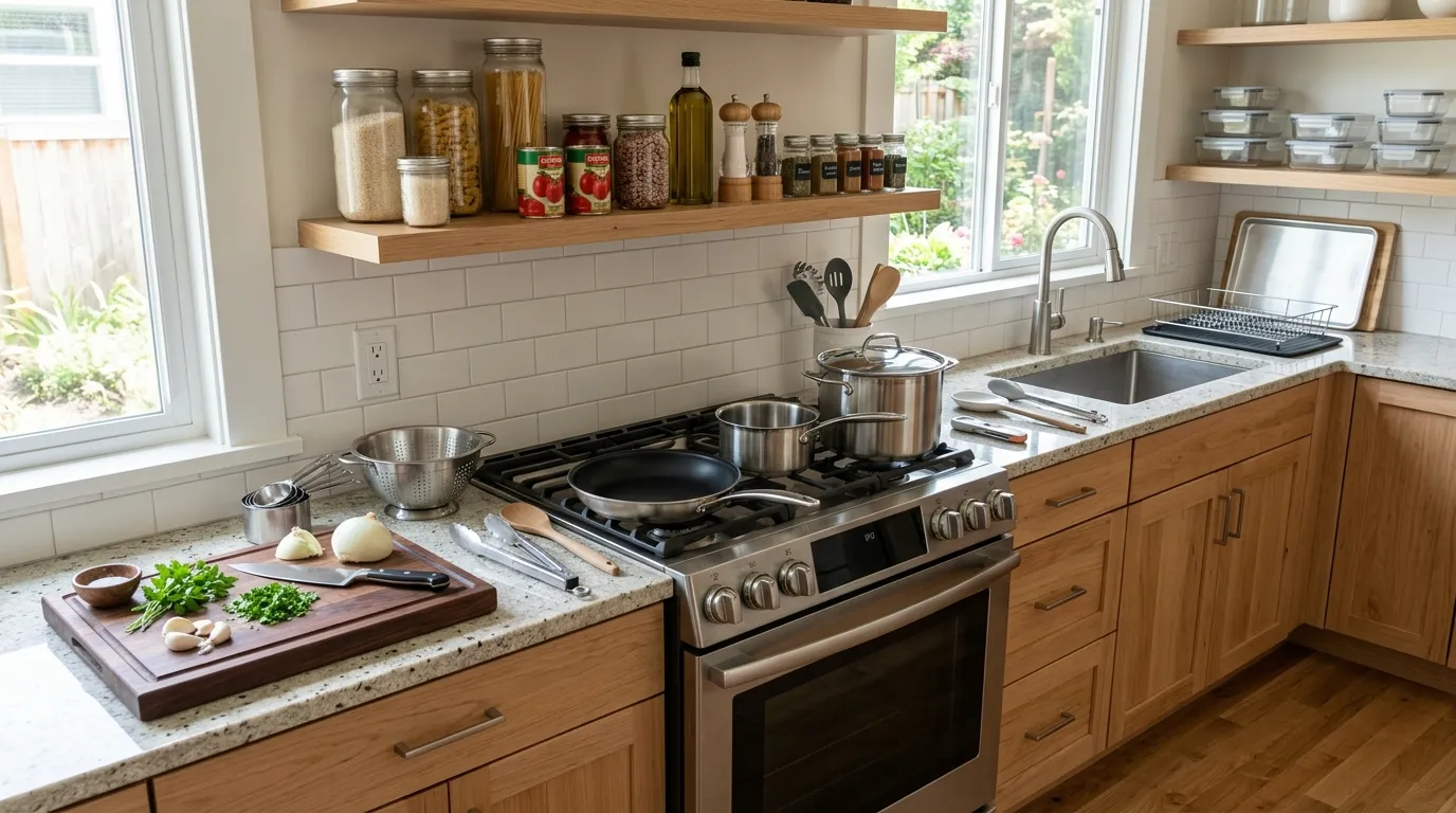 How To Set Up A Kitchen For Beginners