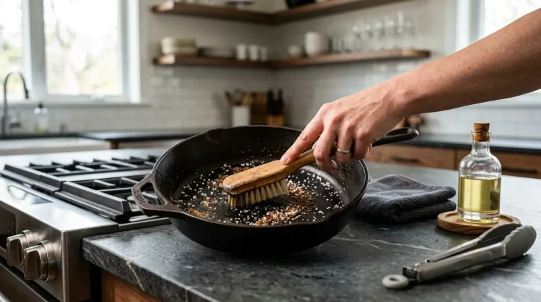 How To Clean Cast Iron Pan