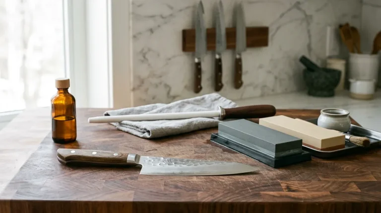 Safe Knife Storage and Edge-Friendly Cutting Boards