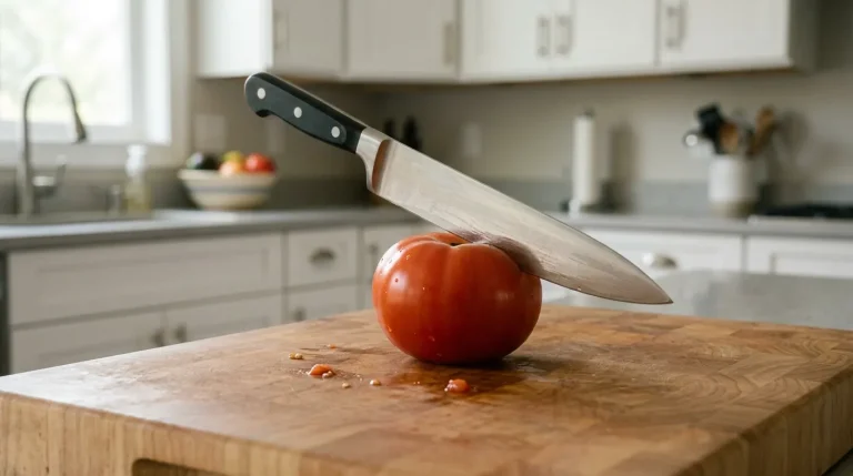 Why Knife Slips While Cutting