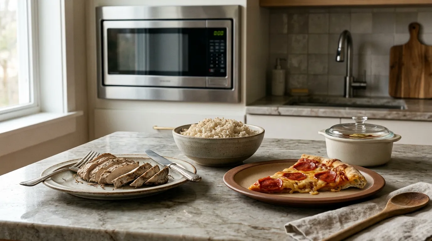 Why Microwave Food Gets Rubbery