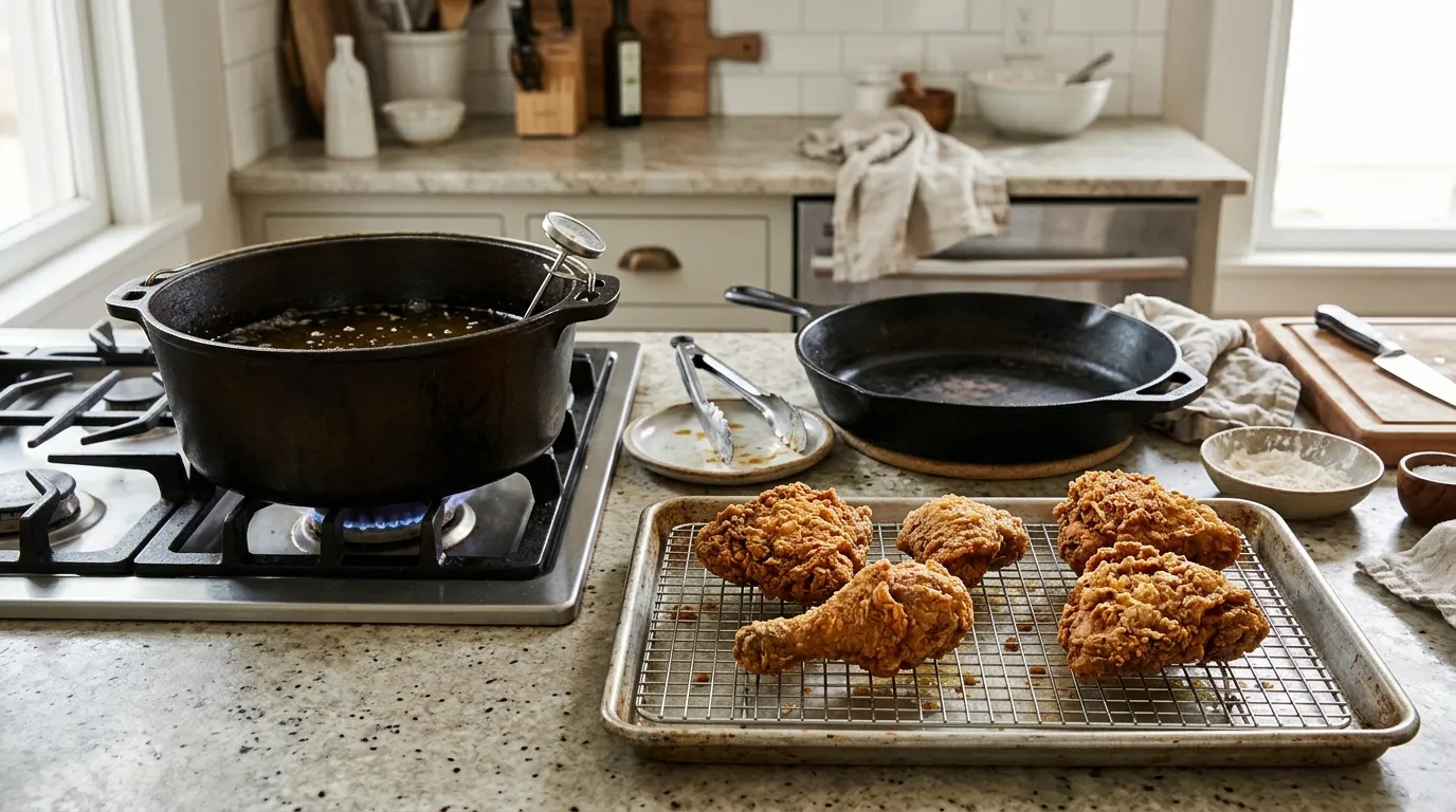 Best Pan For Frying Chicken Crispy