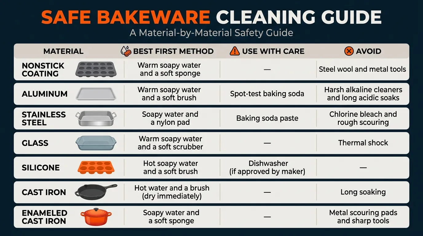Clean baking sheet prepared with parchment paper and a silicone baking mat to help reduce sticky grease buildup
